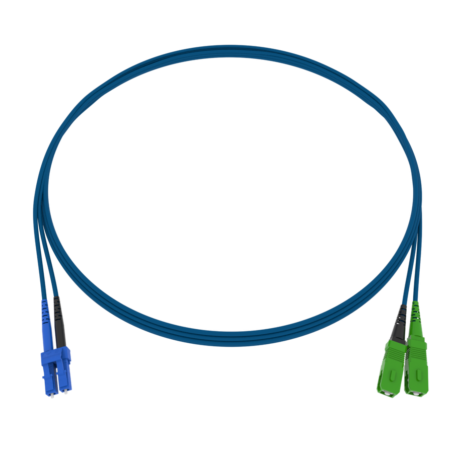 CCM Patchkabel Fig.8 2x1.7mm 9/125 G657A2 BL