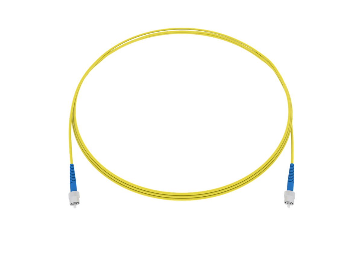 Cordon de bra. CCM simplex 1x1.7mm 9/125 G657A2 YE