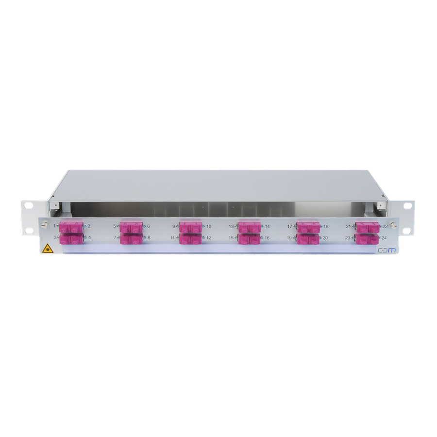 CCM SpiderLINE Patchpanel 1HE Alu PRO