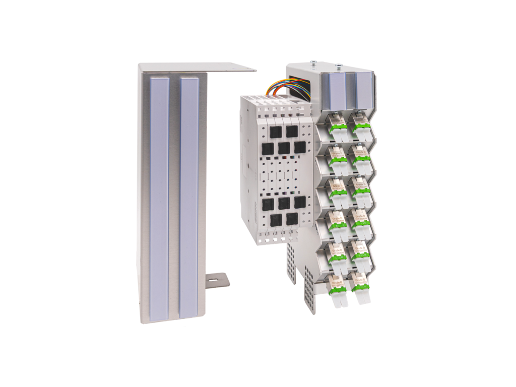 CCM DIN P35 Spleisspatch Modul ALU large
