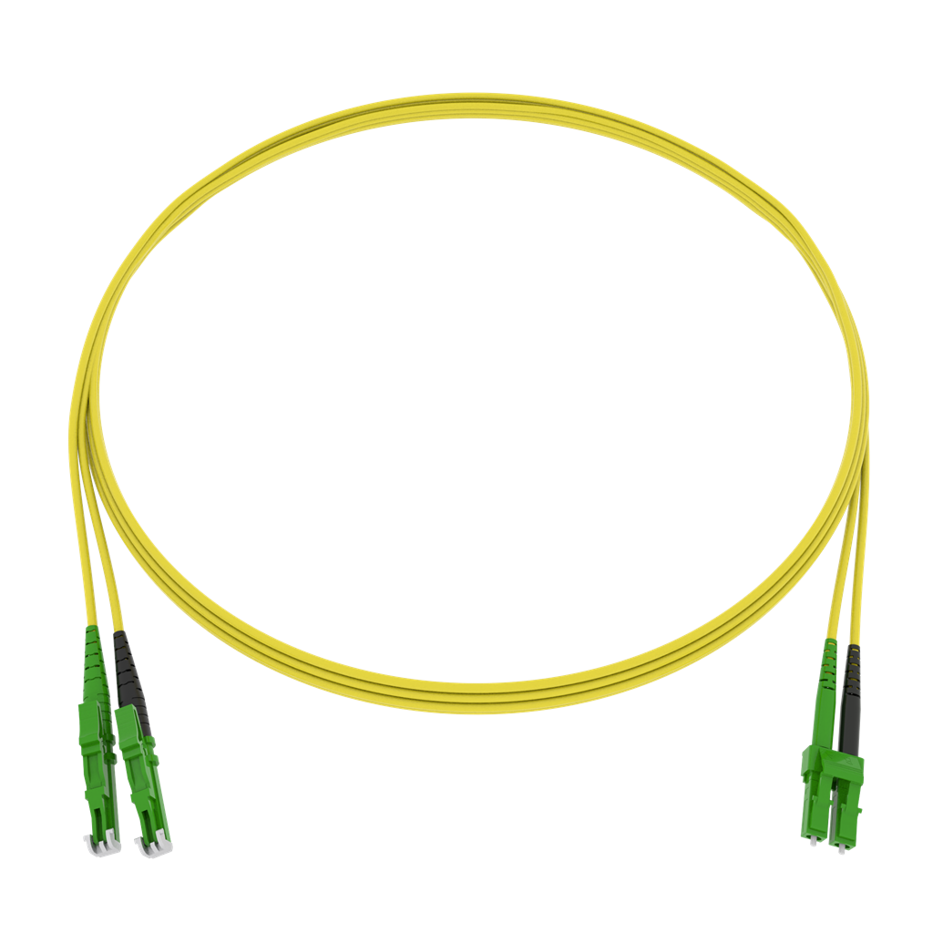 CCM Patchkabel Fig.8 2x1.7mm 9/125 G657A2 YE