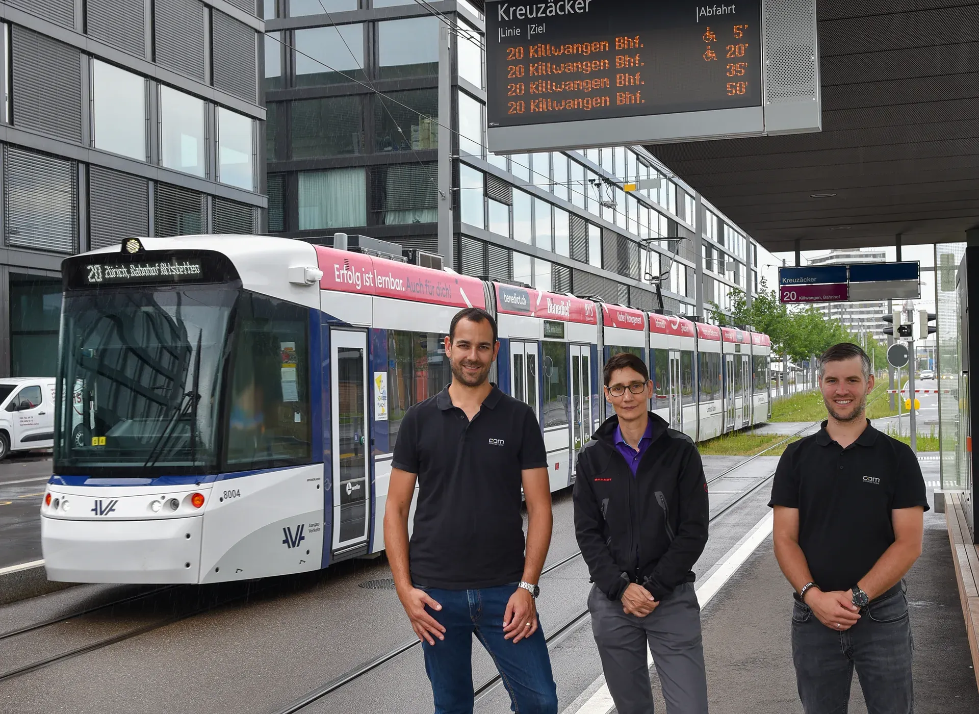 Mitarbeiter Connect Com und AVA
