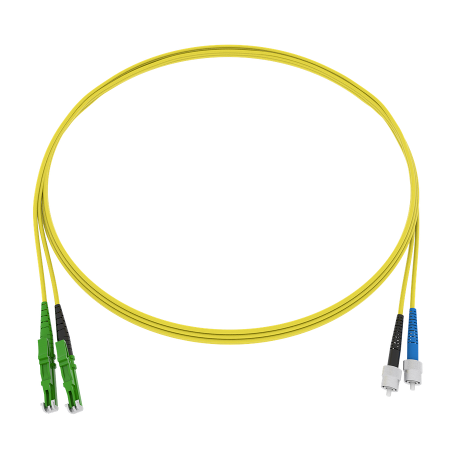 CCM Patchkabel Fig.8 2x1.7mm 9/125 G657A2 YE