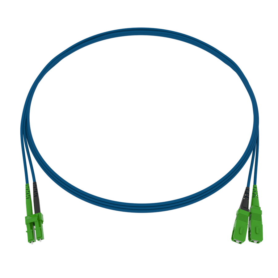 CCM Patchkabel Fig.8 2x1.7mm 9/125 G657A2 BL