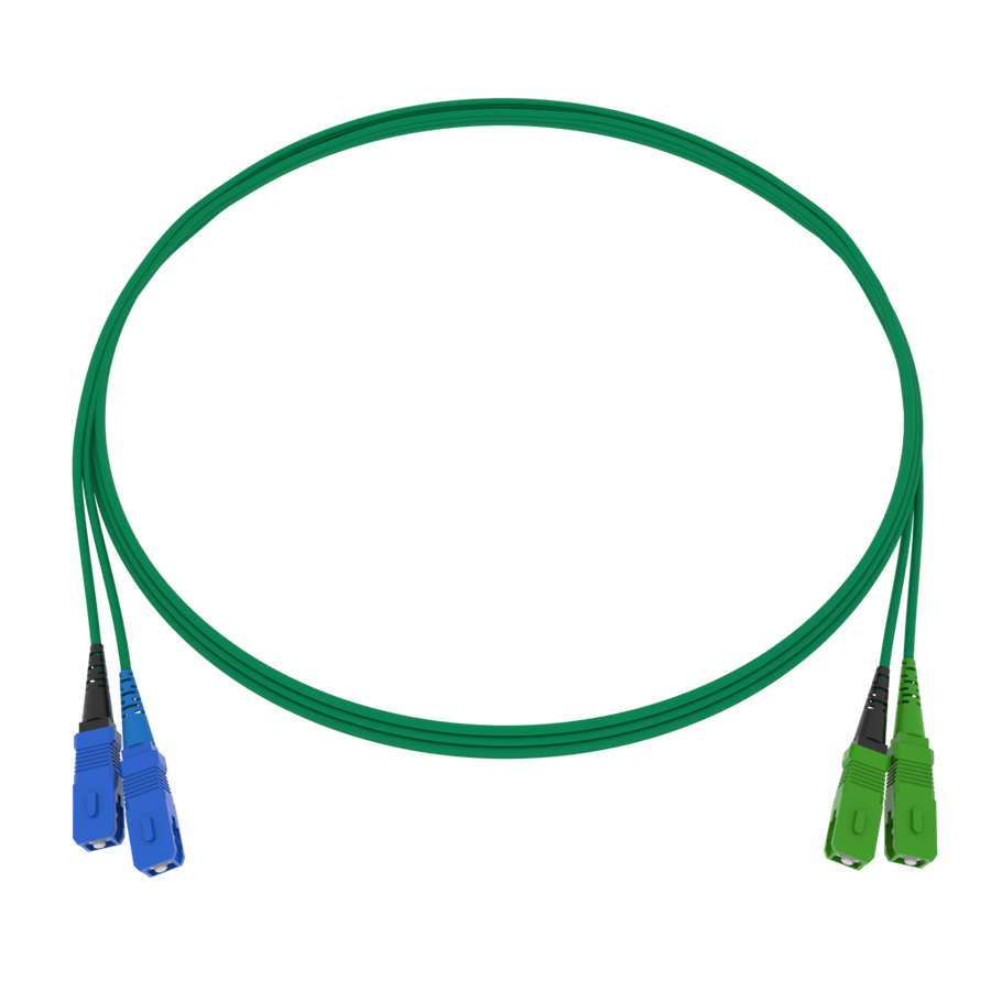 CCM Patchkabel Fig.8 2x1.7mm 9/125 G657A2 GN