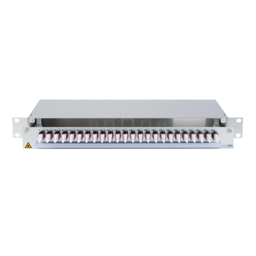 CCM SpiderLINE Patchpanel 1HE Alu PRO