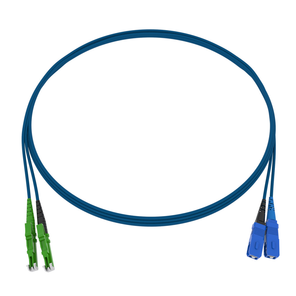 CCM Patchkabel Fig.8 2x1.7mm 9/125 G657A2 BL