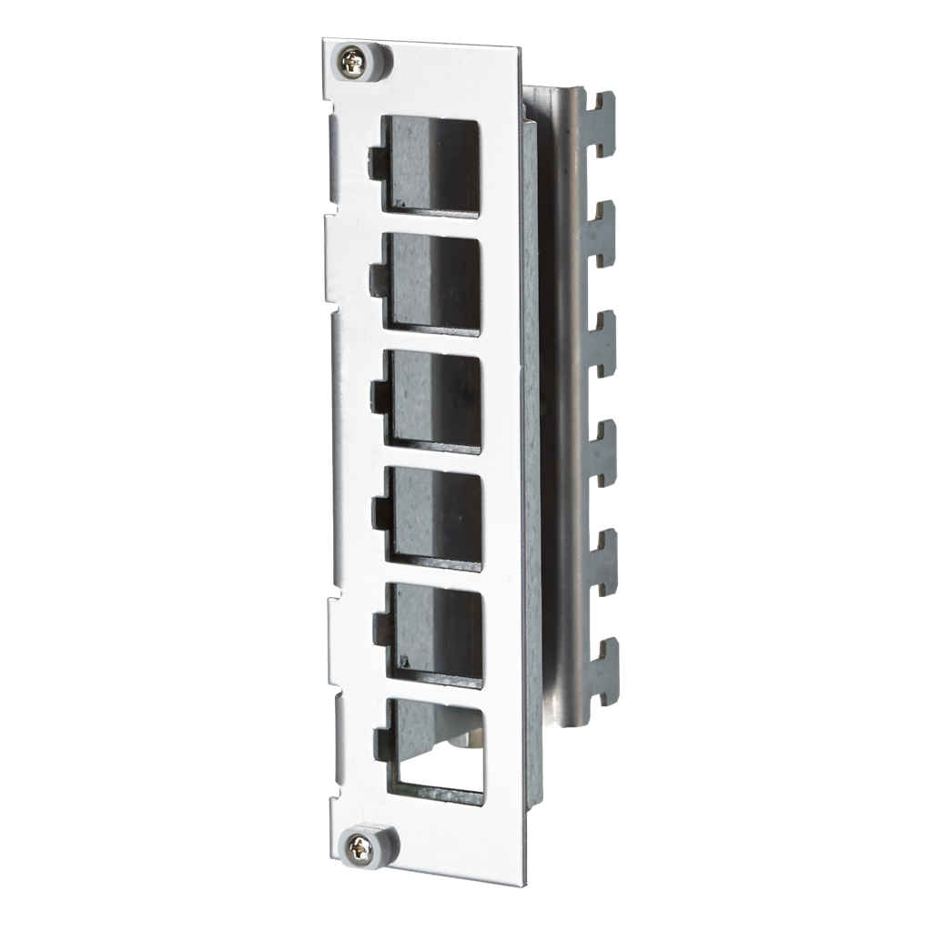 Copper-T Modul 3HE/7TE 6x leer Stahl