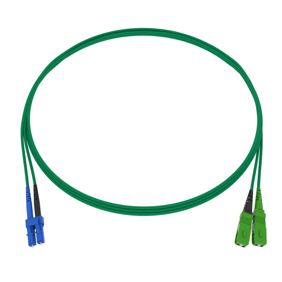 CCM Patchkabel Fig.8 2x1.7mm 9/125 G657A2 GN