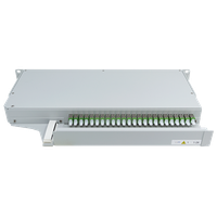 CCM Patchpanel 1HE SLITE Basic links Fanout