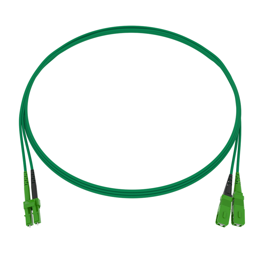 CCM Patchkabel Fig.8 2x1.7mm 9/125 G657A2 GN