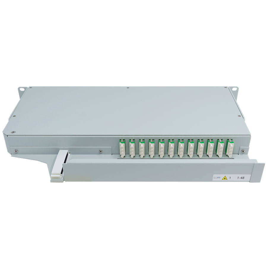 CCM Patchpanel 1HE SLITE Basic links