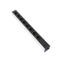 Steckdosenleiste 19'' 1HE, 8xT13 BK