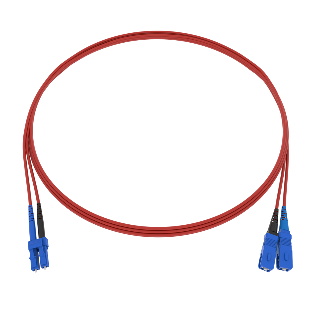 CCM Patchkabel Fig.8 2x1.7mm 9/125 G657A2 RD
