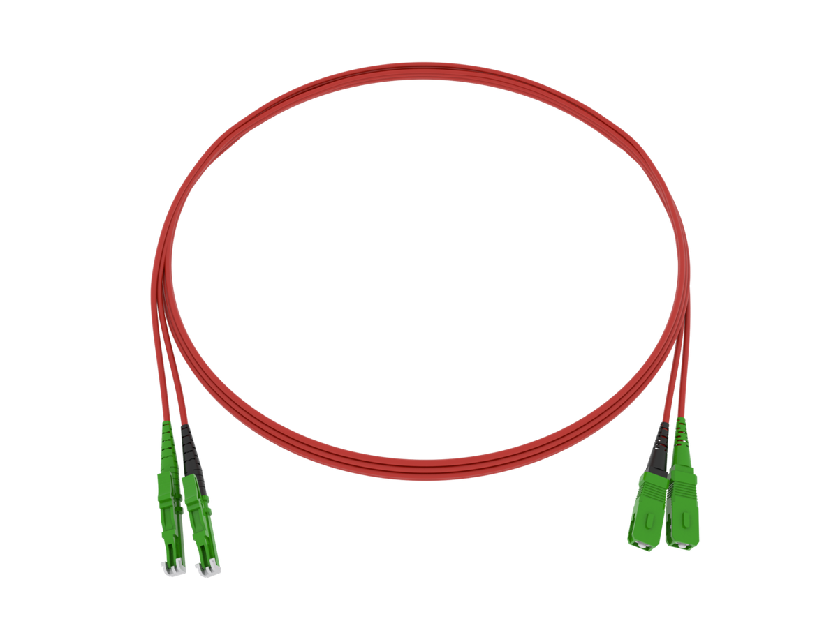 CCM Patchkabel Fig.8 2x1.7mm 9/125 G657A2 RD