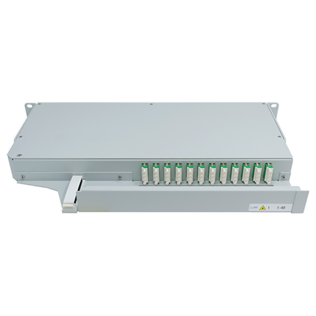 CCM Patchpanel 1HE SLITE Basic links Fanout