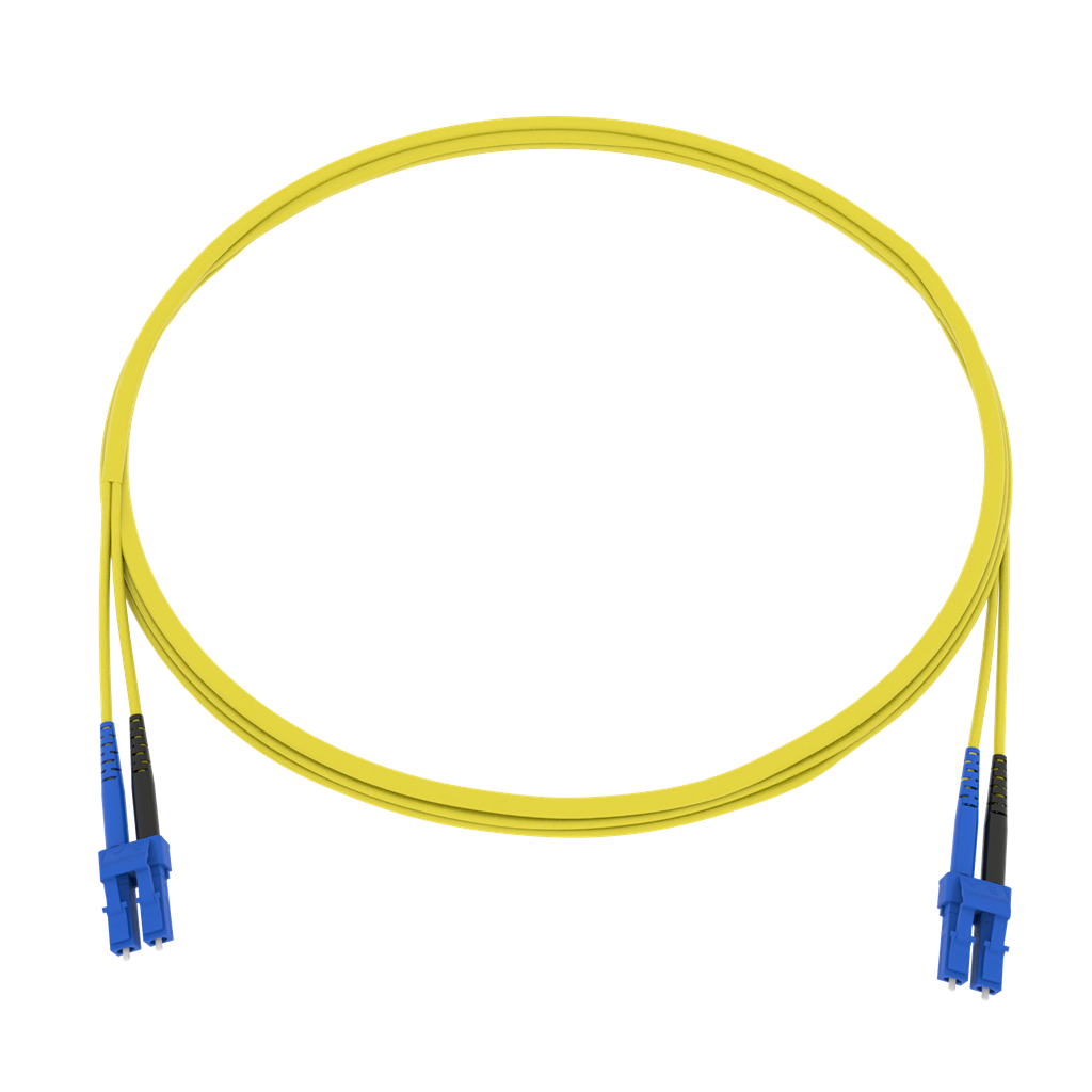 CCM Patchkabel Fig.0 2x2.0mm 9/125 YE