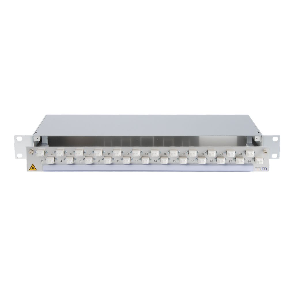 CCM SpiderLINE Patchpanel 1HE Alu PRO