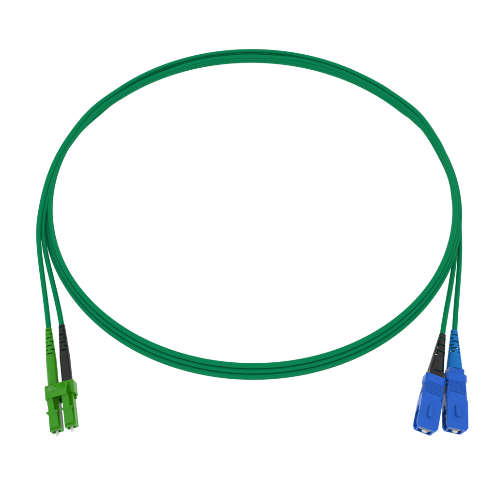 CCM Patchkabel Fig.8 2x1.7mm 9/125 G657A2 GN