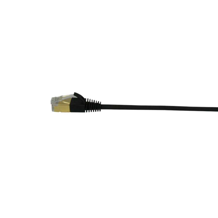 Patchkabel Slim 4P LS0H Cat6A STP BK
