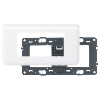 Abdeckrahmen 45x90mm OHNE Universal Tragring