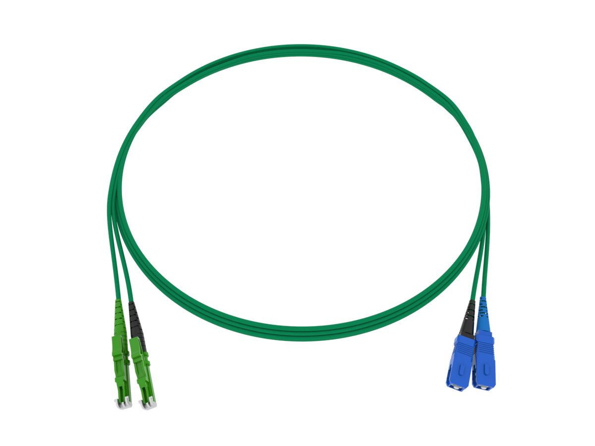 CCM Patchkabel Fig.8 2x1.7mm 9/125 G657A2 GN