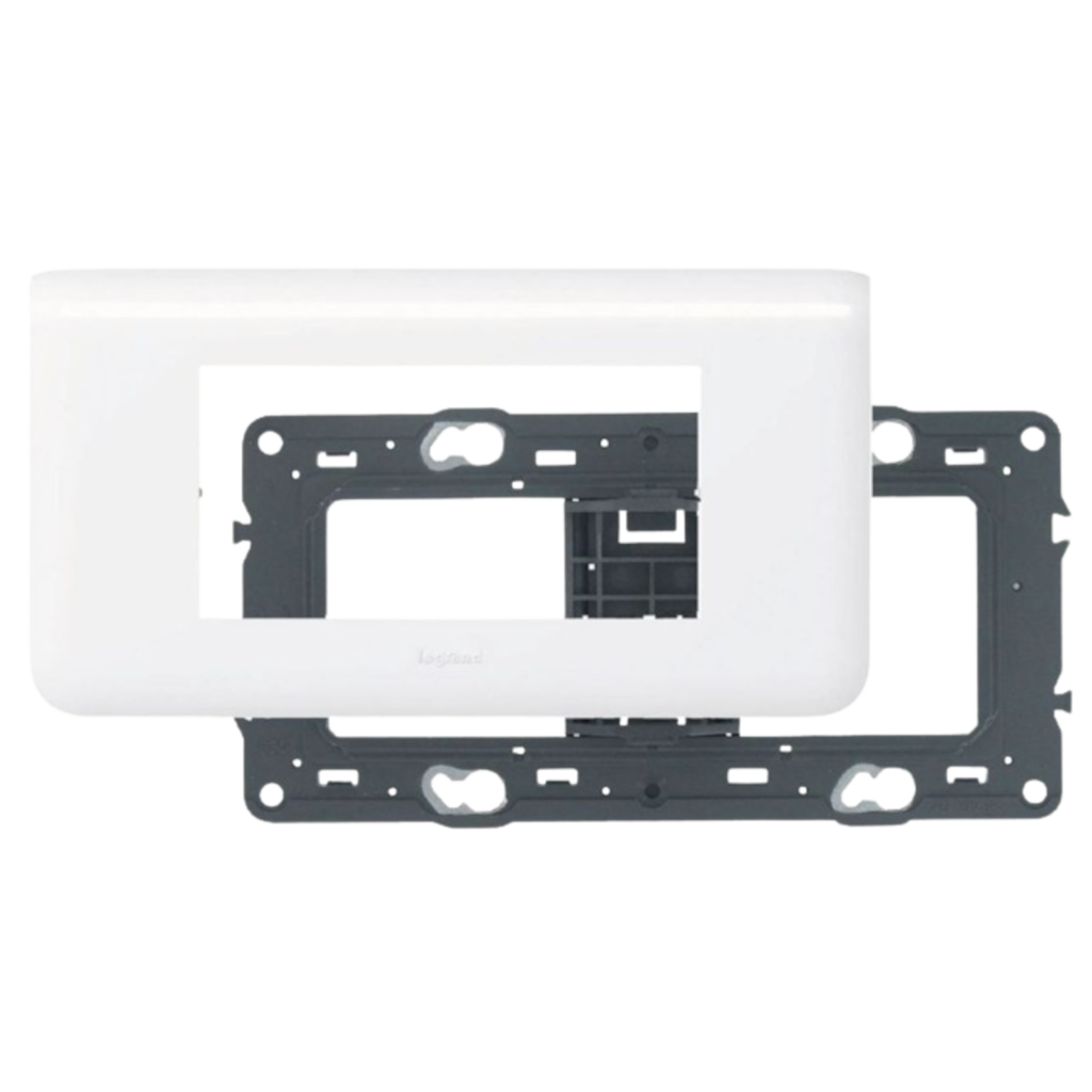 Abdeckrahmen 45x135mm OHNE Universal Tragring