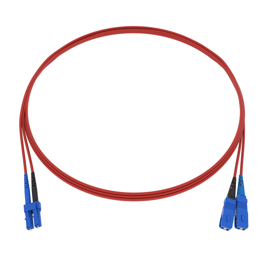 CCM Patchkabel Fig.8 2x1.7mm 9/125 G657A2 RD
