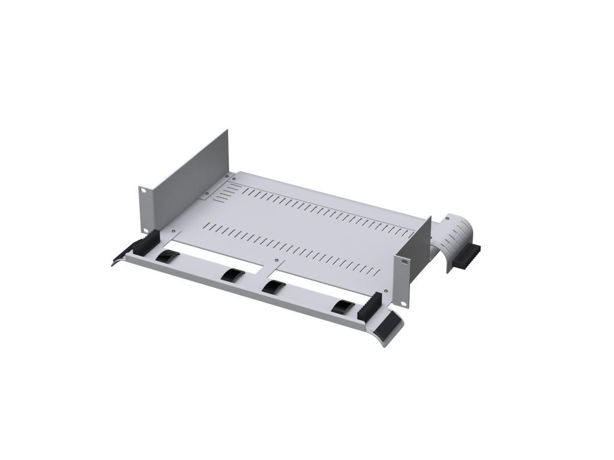 CCM Patchkabel-Organizer 19'' 2HE Alu fix