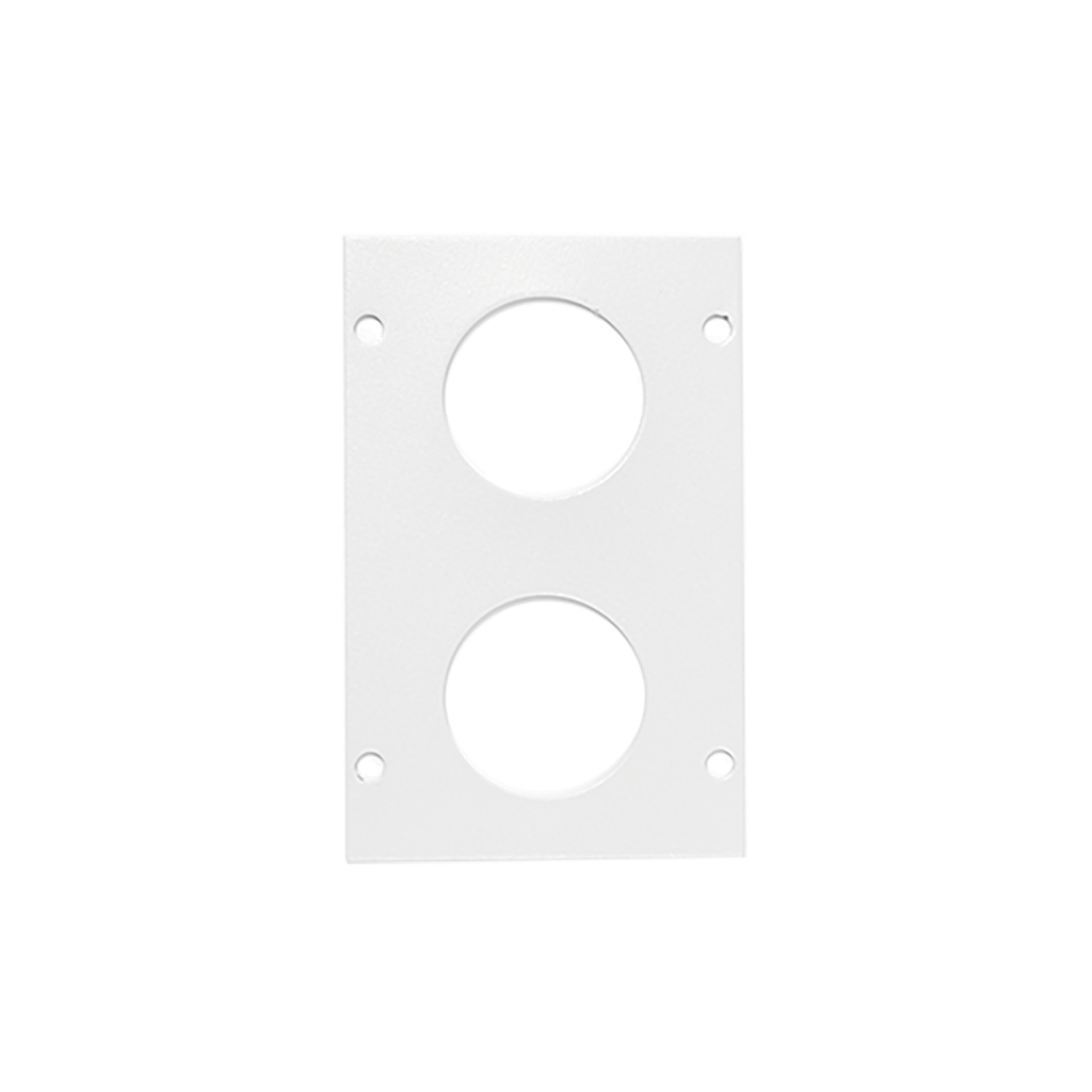 Einführungsplatte BELUGA PRO 64x100mm, 2xM32