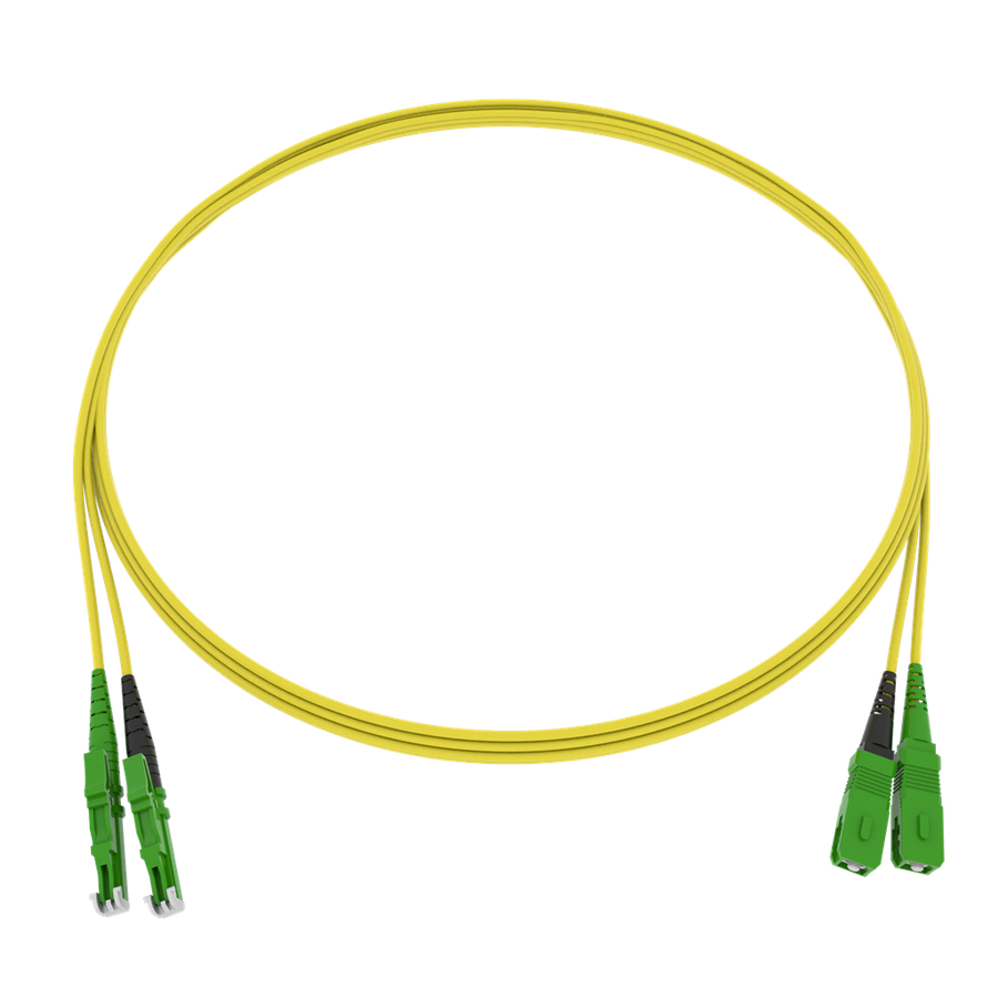 CCM Patchkabel Fig.8 2x1.7mm 9/125 G657A2 YE