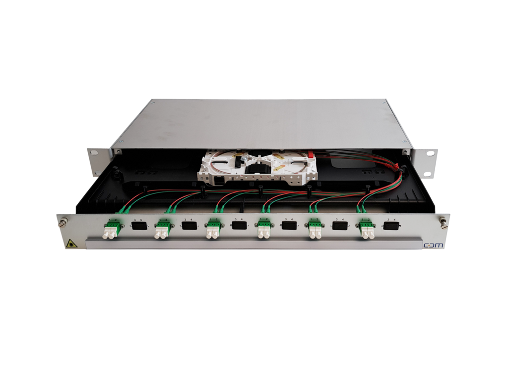 CCM FTTH Patchpanel 1HE OTO in Panel Alu PRO
