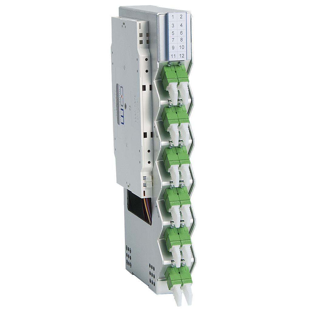 CCM DIN P35 Spleisspatch Modul ALU