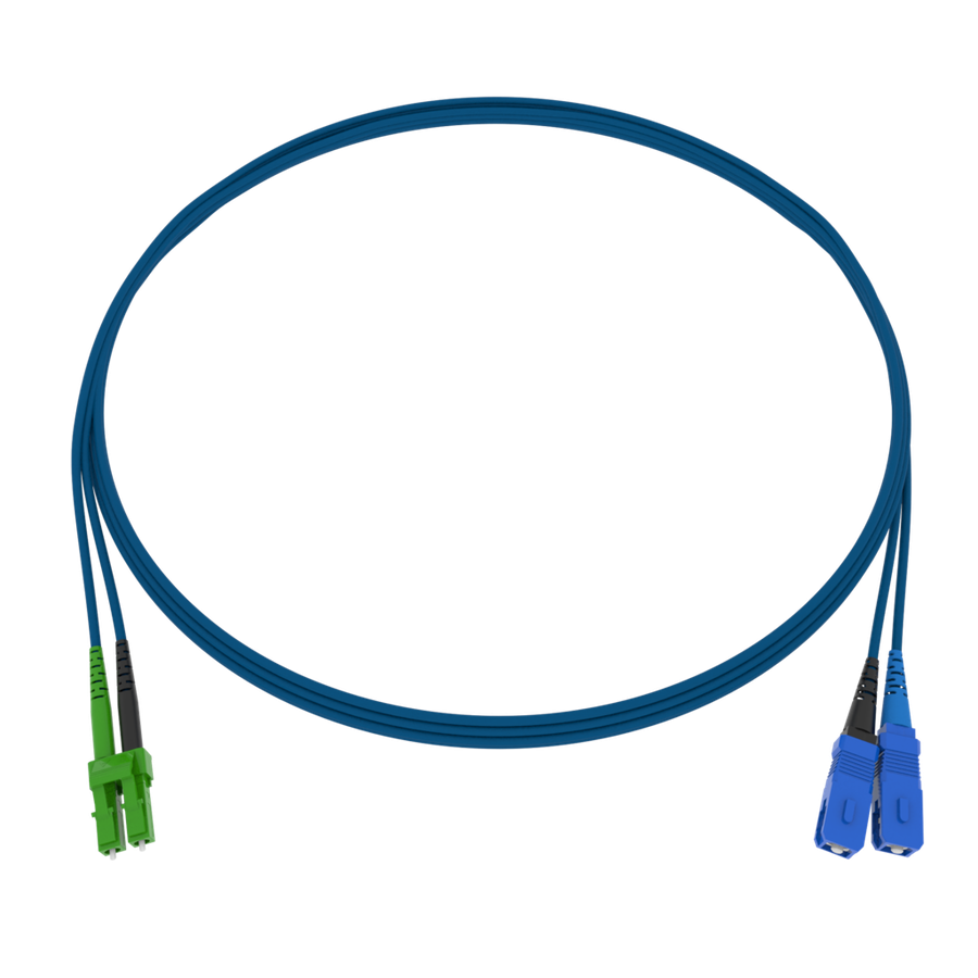 CCM Patchkabel Fig.8 2x1.7mm 9/125 G657A2 BL