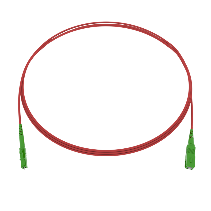 CCM Patchkabel simplex 1x1.7mm 9/125 G657A2 RD