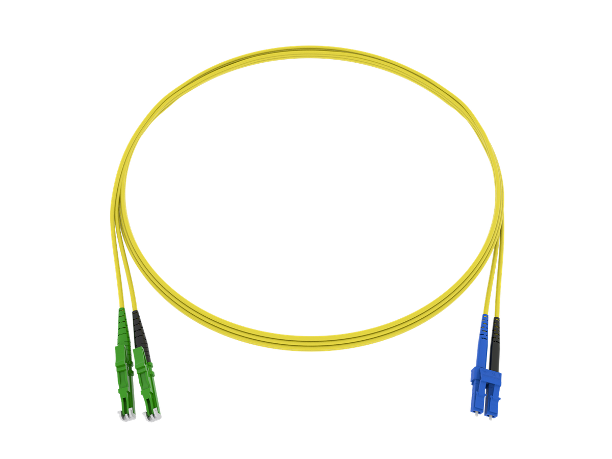 CCM Patchkabel Fig.8 2x1.7mm 9/125 G657A2 YE