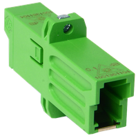 H+S Kupplung E2000 SM 0.1dB HQ GN