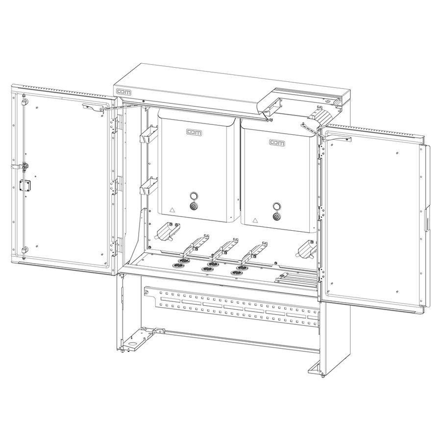 CCM Netzverteiler NVt 110 AL-B