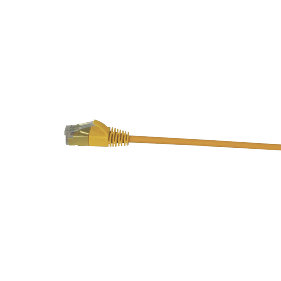 Patchkabel Slim 4P LS0H Cat6A STP YE