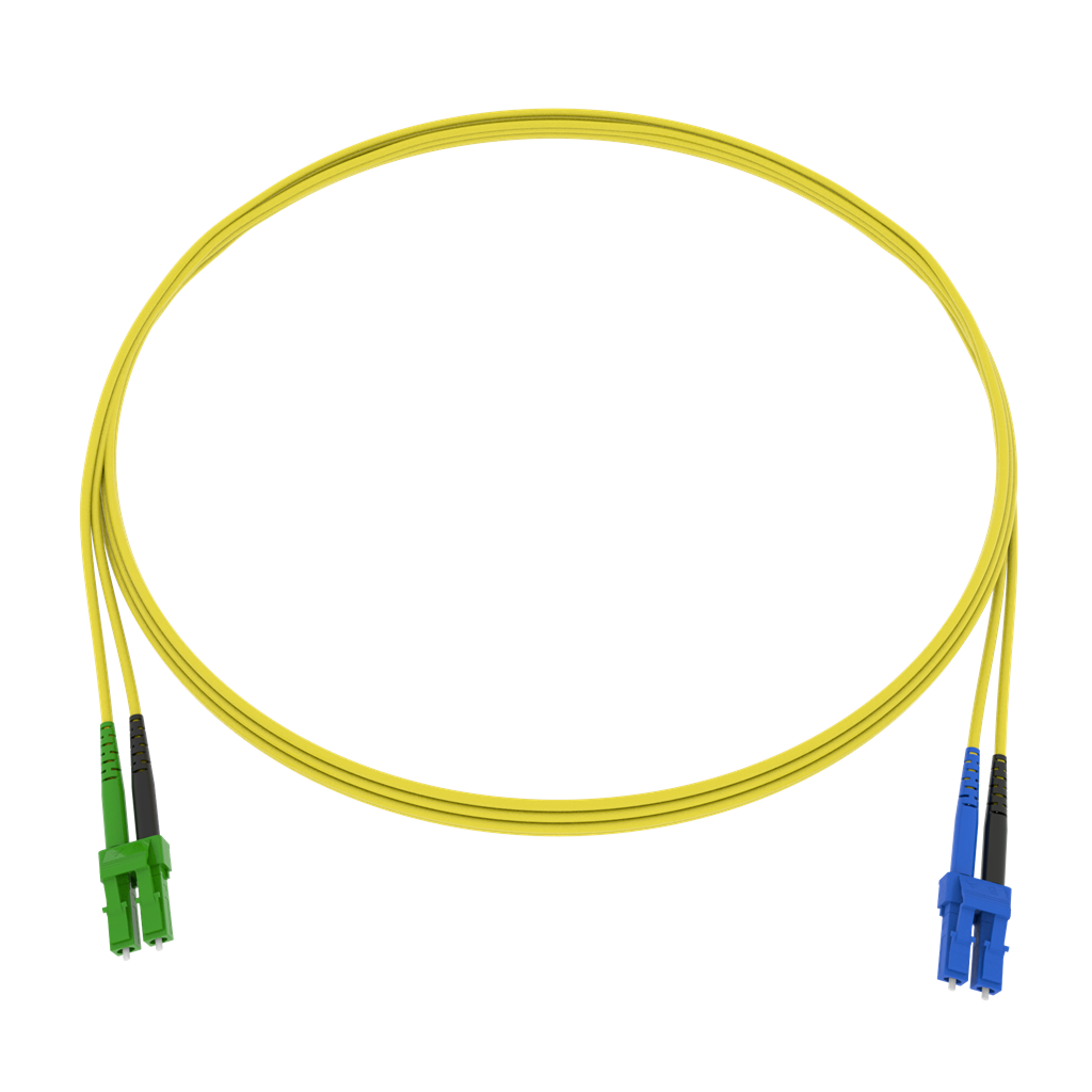 CCM Patchkabel Fig.8 2x1.7mm 9/125 G657A2 YE