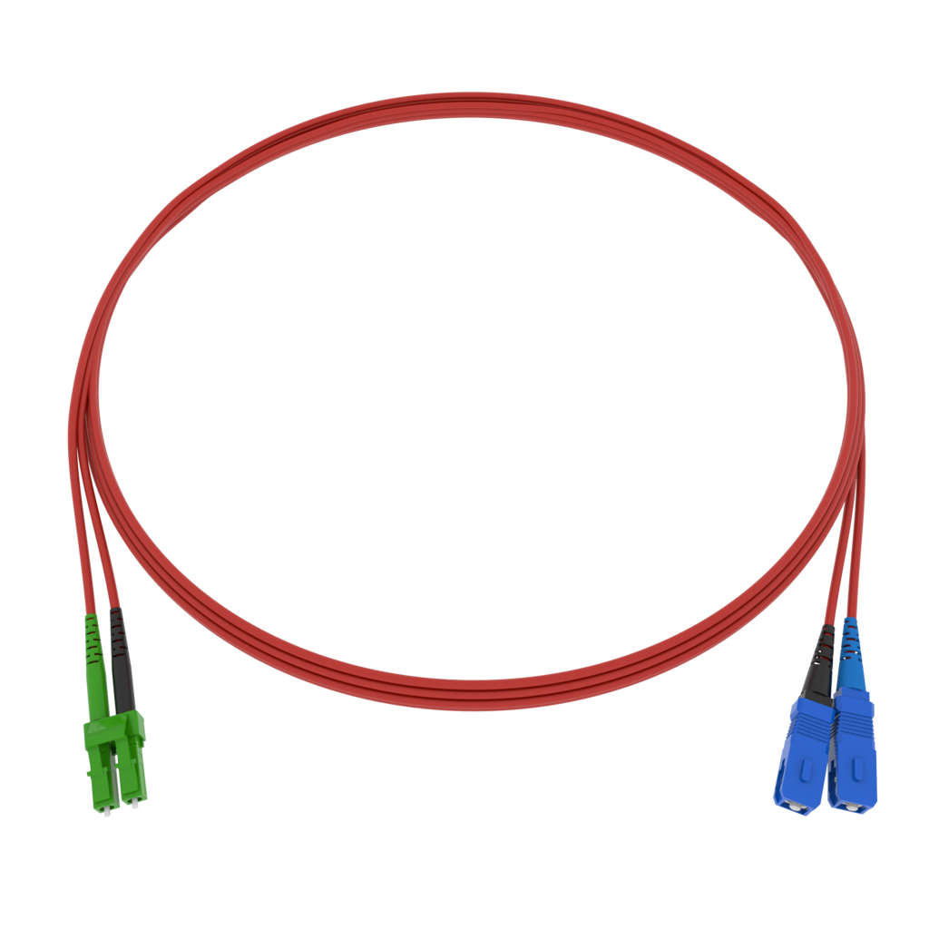 CCM Patchkabel Fig.8 2x1.7mm 9/125 G657A2 RD