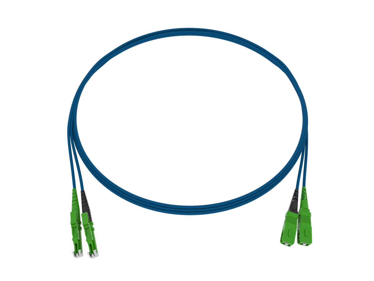 CCM Patchkabel Fig.8 2x1.7mm 9/125 G657A2 BL