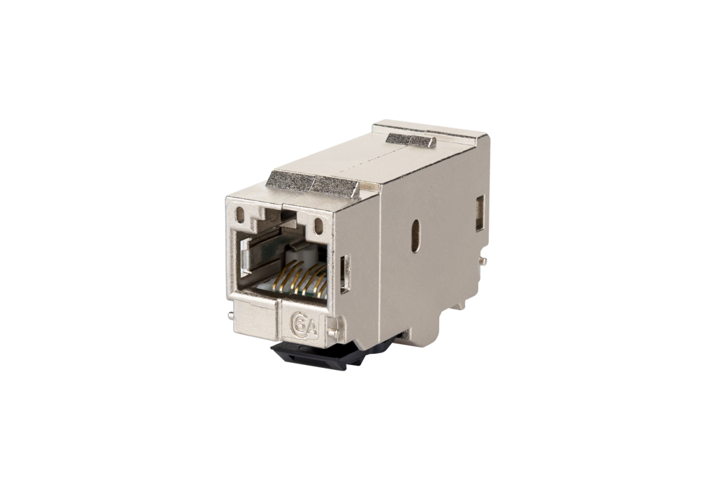 Copper-T RJ45 Kupplung 180° Class EA