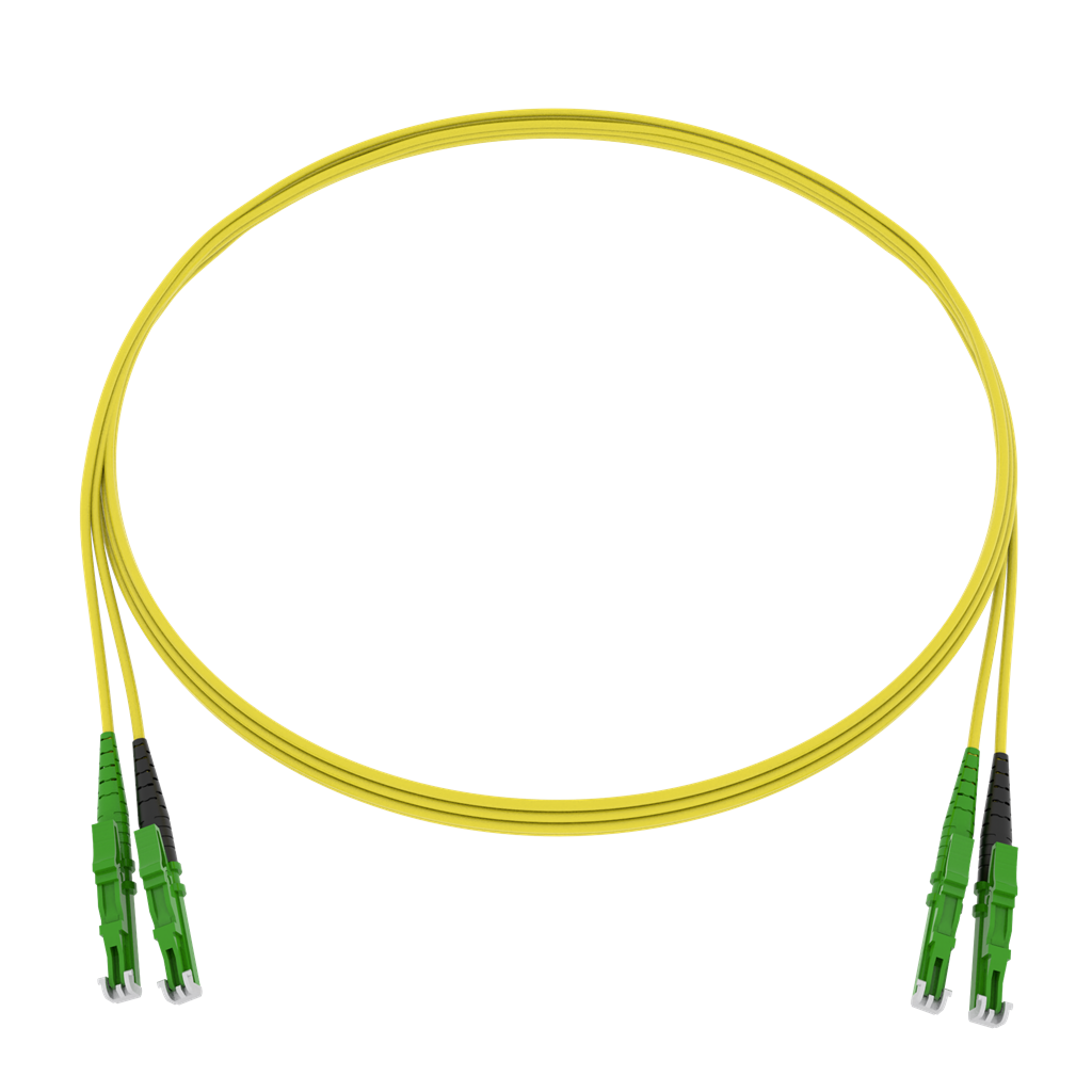 CCM Patchkabel Fig.8 2x2.0mm 9/125 YE