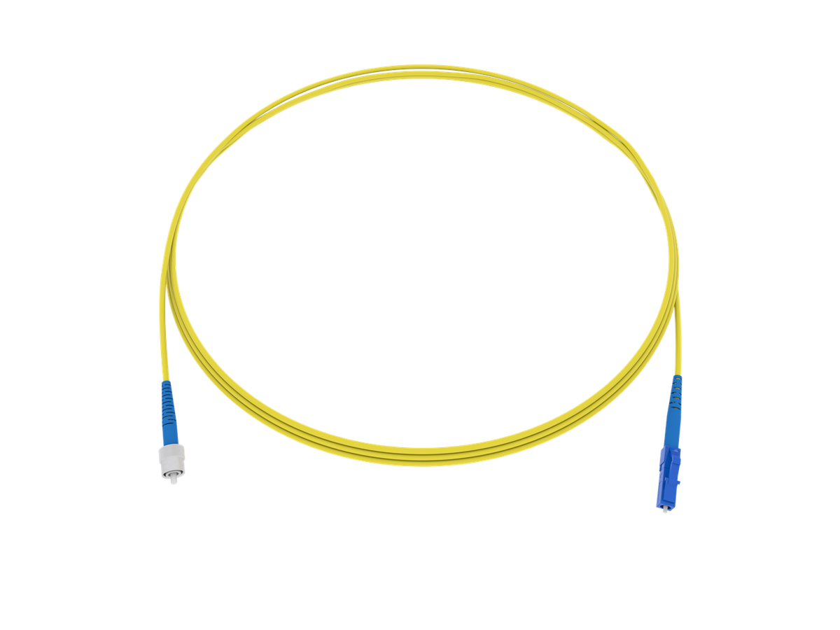 Cordon de bra. CCM simplex 1x1.7mm 9/125 G657A2 YE