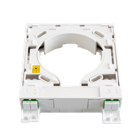 FTTH AP Anschlussdose weiss Squeeze
