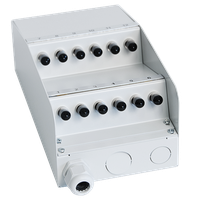 CCM OptoBOX AP Stahl grau