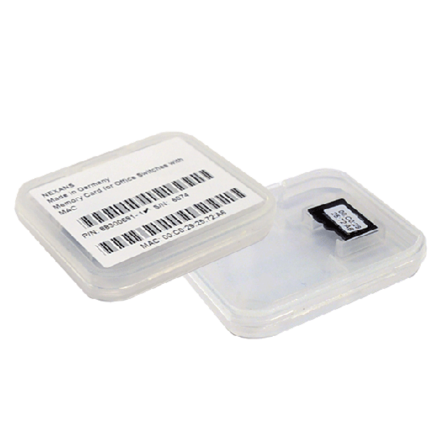 Micro-SD Memorykarte mit MAC Adresse