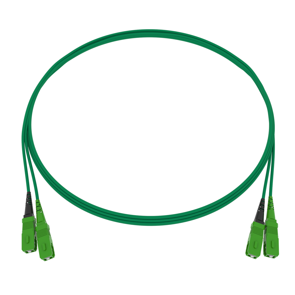 CCM Patchkabel Fig.8 2x1.7mm 9/125 G657A2 GN