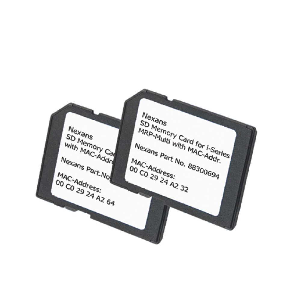SD Memorykarte mit MAC Adresse